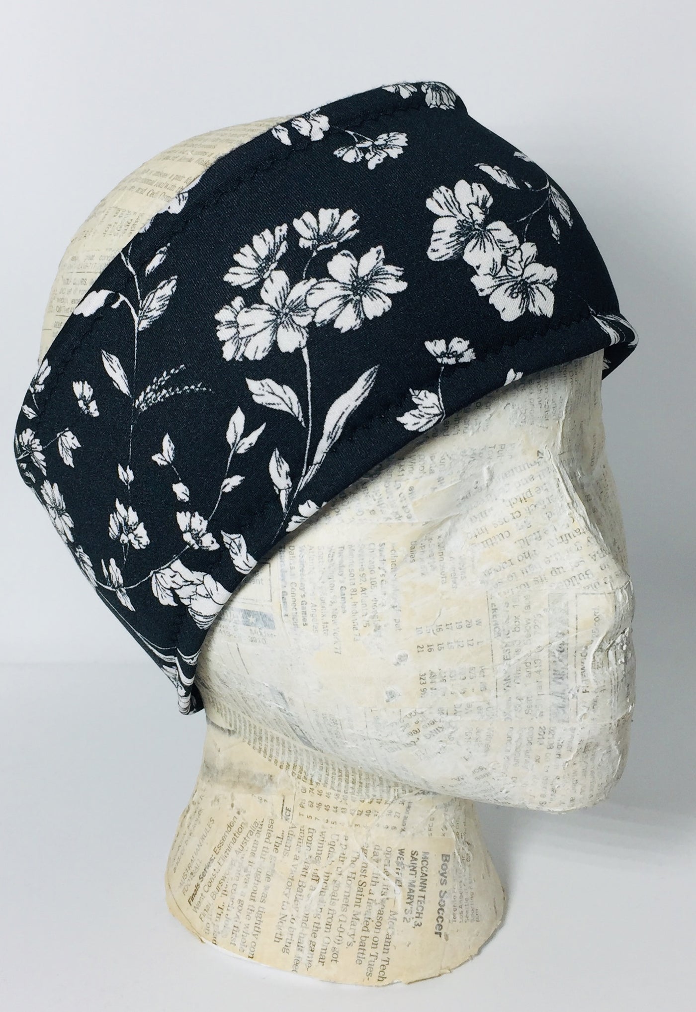 Black and White Floral