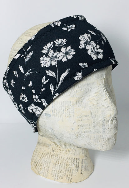 Black and White Floral